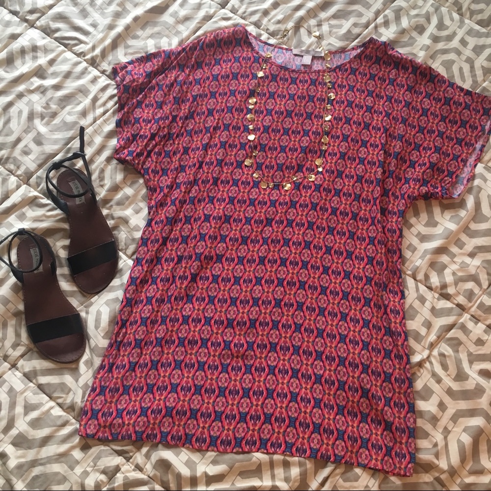 ⭐️SALE Patterned Multicolor Dress from Forever 21